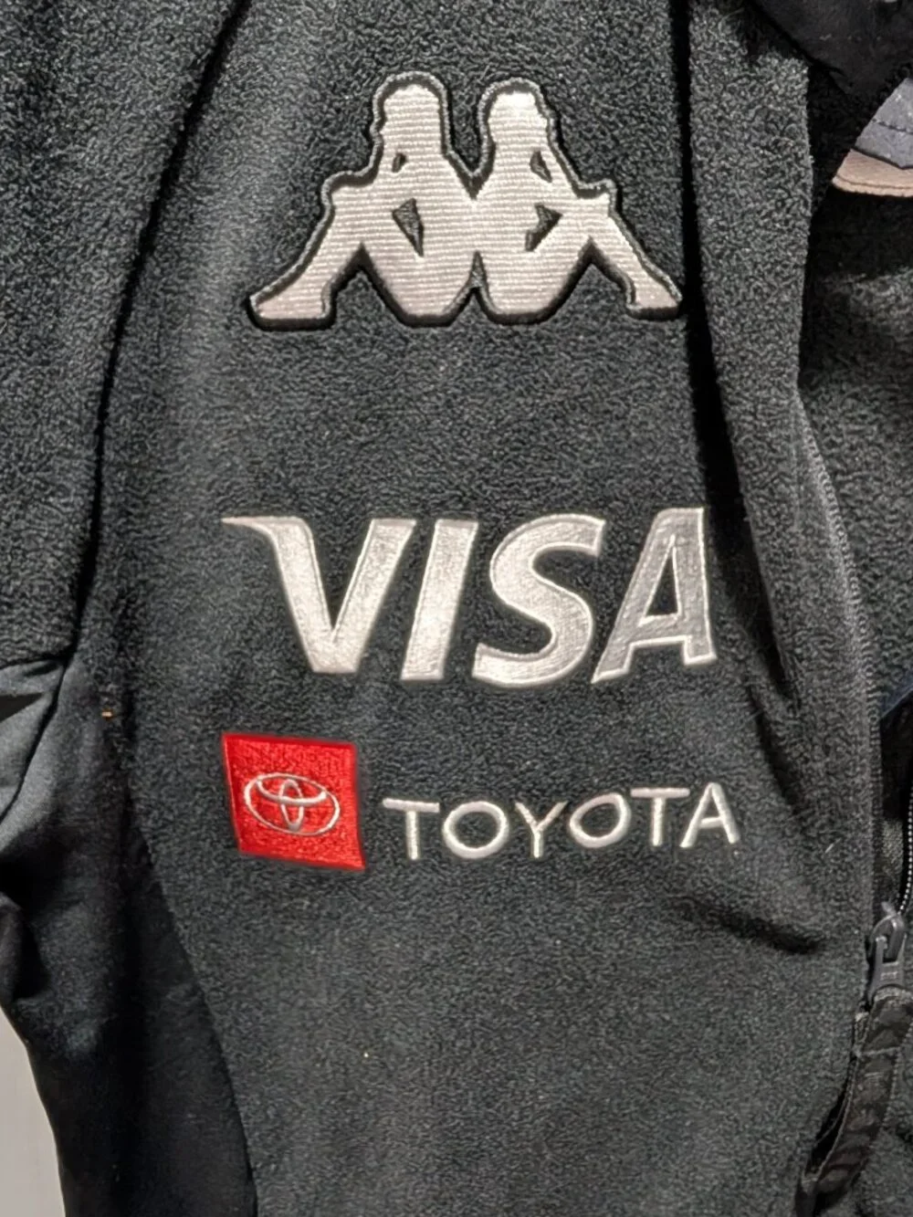 Team Issued Kappa US Ski Team Torino Fleece Jacket L